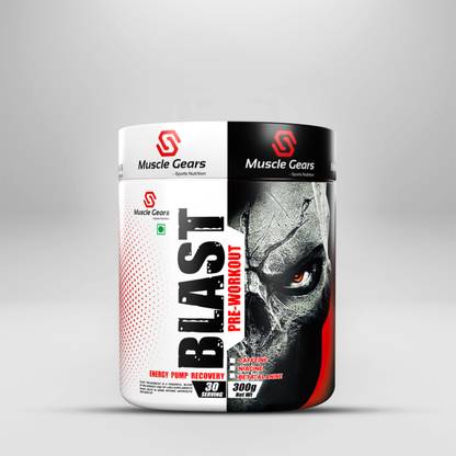Muscle Gears Blast Blapre-Workout (ISO Certified,Boost Performance for Athletic, 30 Serving). Pre Workout