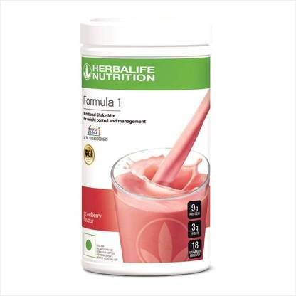 HERBALIFE Formula 1 Strawberry Nutritional Shake Mix Nutrition Drink Protein Shake