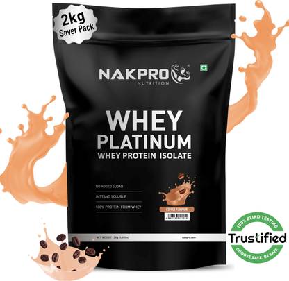 Nakpro 100% Platinum Isolate | 28g Protein, 7.01g BCAA | Whey Protein