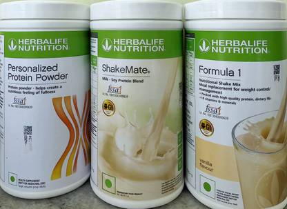 HERBALIFE FORMULA 1 VANILLA SHAKE MIX AND PROTEIN POWDER400GM SHAKEMATE Protein Shake