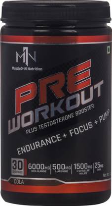 MuscleD-IN Nutrition Pre-workout with Testosterone booster Creatine