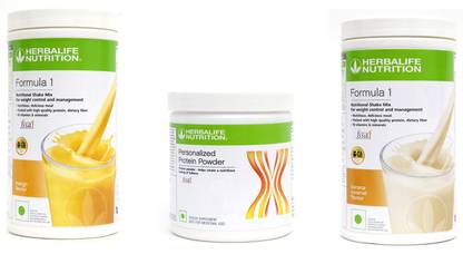 HERBALIFE Formula 1 Shake Mango & Banana Caramel Flavor With Protein Powder 200 Gram Protein Shake