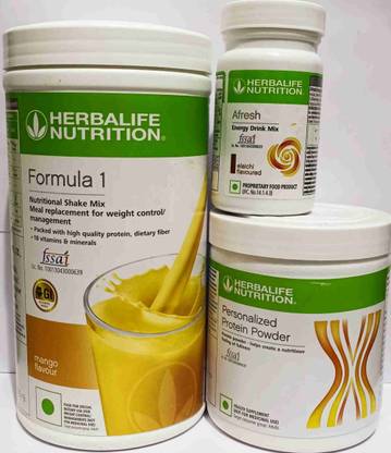 HERBALIFE Formula 1 Mango protien 200 gm Afresh Elaychi Energy Bars