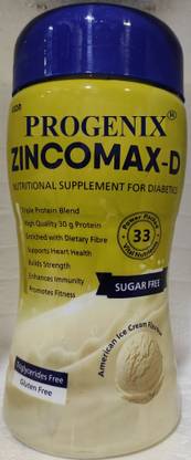 Progenix ZINCOMAX D SUGAR FREE PROTEIN POWDER FOR DIABETICS,CHOLESTEROL,HEART,FITNESS Protein Blends