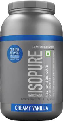 Isopure Isolate Powder with Vitamins for Immune Support Whey Protein