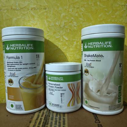 Herbalife Nutrition FORMULA 1 MANGO SHAKE SHAKEMATE PROTEIN POWDER 200GM Protein Shake