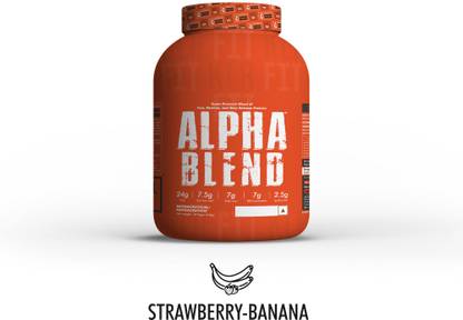 KLR.FIT Alpha Blend 4Lbs | Eight Hours of Protein Release & Support | Strawberry Banana Protein Blends