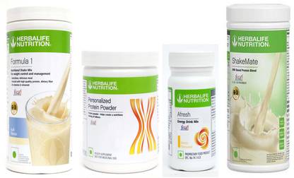 Herbalife Nutrition FORMULA1KULFI 500 G PROTIEN 200 G ENERGY DRINK LEMON 50 G SHAKEMATE 500 G Whey Protein