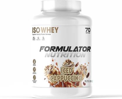 THE FORMULATOR ISO Whey | 25g Protein | Zero Trans Fat | Glutamine | Dietary Enzymes Whey Protein