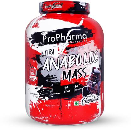 BODYHOLIC NUTRITION PROPHARMA NITRA ANABOLIC MASS GAINER HIGH PROTEIN GAINER(2.700KG/6LBS) Weight Gainers/Mass Gainers
