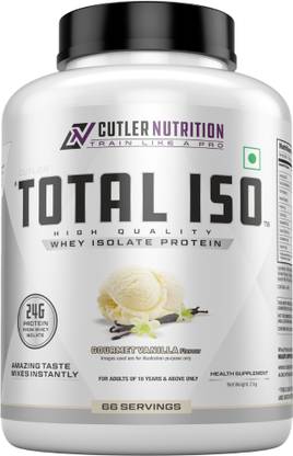 cutler nutrition Total ISO Whey Isolate Protein Powder Weight Gainers/Mass Gainers
