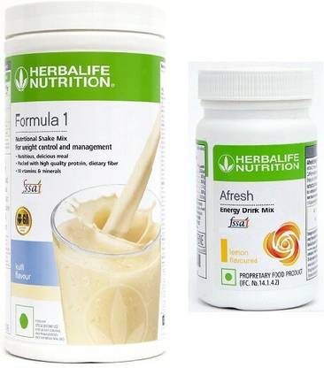 HERBALIFE FORMULA 1 KULFI + AFRESH LEMON Protein Shake