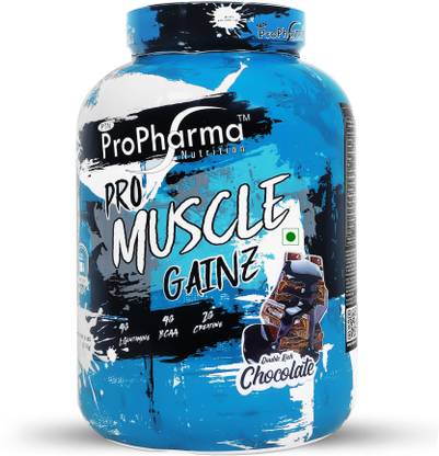 Pro Pharma PRO MUSCLE GAINZ HIGH PROTEIN ADVANCE MUSCLE MASS GAINER (2.7KG/6LBS) Weight Gainers/Mass Gainers