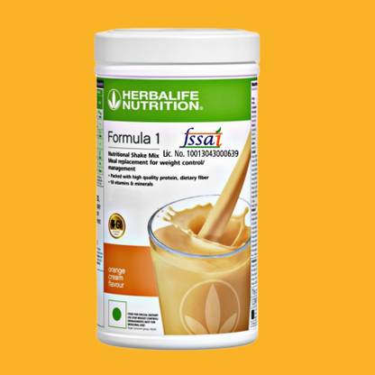 HERBALIFE 553Formula 1 Mix Orange Nutritional Shake, 500g (White) - Copy (3) Nutrition Bars