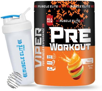 MUSCLE ELITE FITNESS Pre Workout Supplement Increased Endurance Highlighted Energy, Strength, X1 Energy Drink