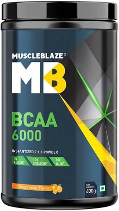MUSCLEBLAZE Instantized BCAA Powder 6000 Amino Acid supplement BCAA