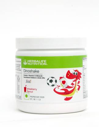 Herbalife Nutrition Dinoshake Kids Drink Mix - Strawberry Flavor Protein Shake