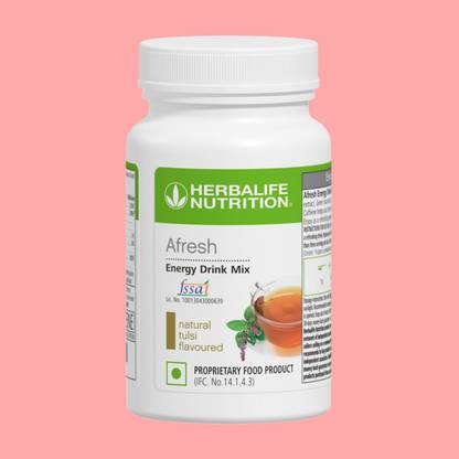 Herbalife Nutrition AFRESH ENERGY DRINK MIX TULSI FLAVOUR -JSS Protein Blends