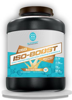 BLUE BOOST ISO-BOOST Whey Protein 26g Protein Isolated With 5.4g BCAAs Vitamin & Minerals Whey Protein