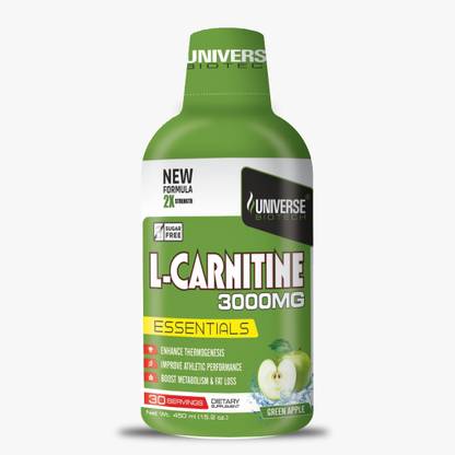 protein collection UNIVERSE BIOTECH L-CARNITINE 3000 MG 30 SERVING ( 450 ml ) Protein Shake