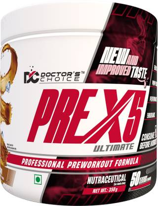 DOCTOR'S CHOICE PRE-X5 Professional Pre-Workout Formula BCAA