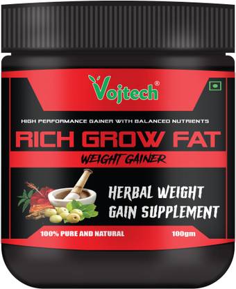 Vojtech Rich Grow Fat Weight Gain Powder 'Fast Health Gain with High Protein Men & Women Weight Gainers/Mass Gainers