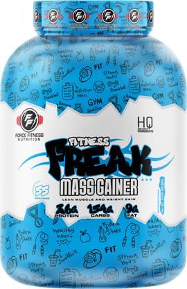 FORCE FITNESS NUTRITION Fitness Freak Mass Gainer Weight Gainers/Mass Gainers