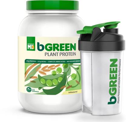 bGreen 30 Servings with Free Shaker Plant-Based Protein
