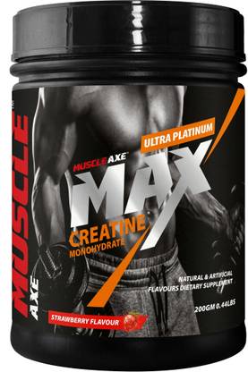 MUSCLE – AXE MAX Creatine Monohydrate Boosts Athletic Performance | Fuels Muscles Creatine