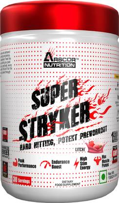 Arscor Super Stryker Pre Workout Supplement for Intense Energy, Focus & Muscle Pumps Pre Workout