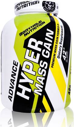 BODYHOLIC NUTRITION HYPER MASS GAIN ADVANCE MUSCLE MASS GAINER (2750GM/6LBS) Weight Gainers/Mass Gainers
