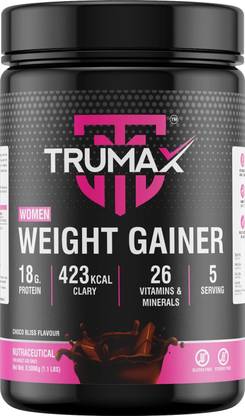 TRUMAX Women Weight Gainer | 18g High Whey Protein Weight Gainers/Mass Gainers