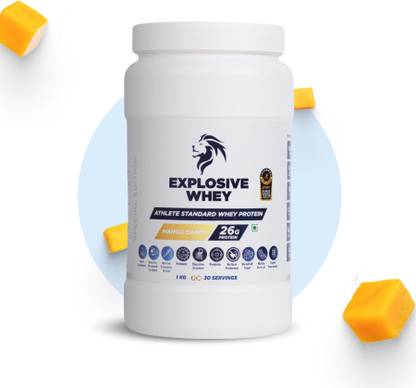 EXPLOSIVE WHEY Athlete Standard (30 Servings) | By Kedar Jadhav Whey Protein