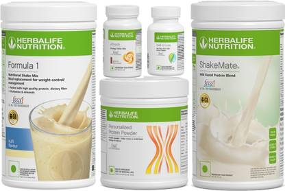 HERBALIFE Formula 1 Shake Afresh Energy Drink Protein 200 g Shakemate Cell u loss Tablets Protein Shake