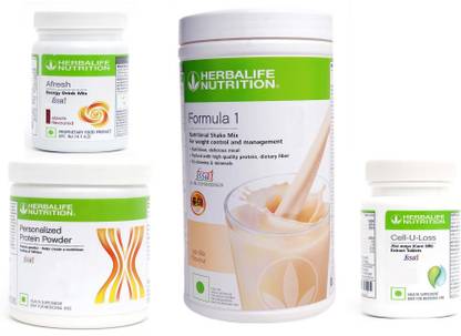 HERBALIFE Formula 1 shake Vanilla, protein 200gm, Elachi, cell-u-loss Protein Shake