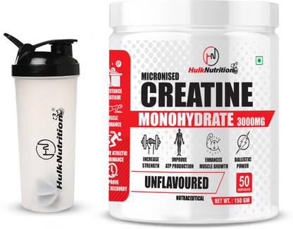 Hulk Nutrition Pure Creatine For High Intensity Workouts ,Quick Muscle Recovery & Performance Creatine