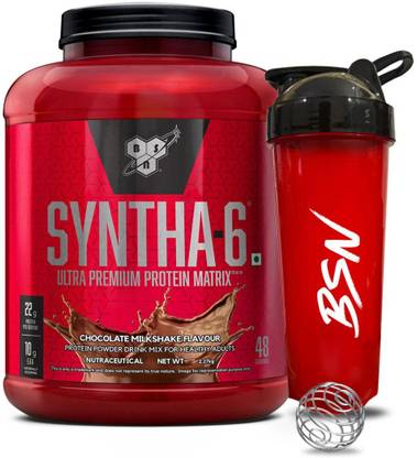BSN Syntha-6 with free shaker Whey Protein