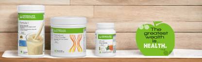 HERBALIFE F1 SHAKE MIX-KULFI,PP-200GM AND TULSI (PACK OF 3) Protein Shake
