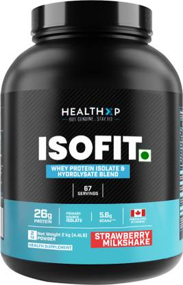 HEALTHXP ISO FIT Isolate - Made In Canada Whey Protein