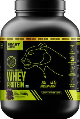 BeastLife Isorich Blend Whey Protein Isolate + Concentrate With Ultrasorb Tech Whey Protein