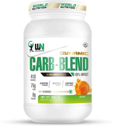 WN WORLD NUTRITION Dynamic Carbohydrate Supplement Carb Blend