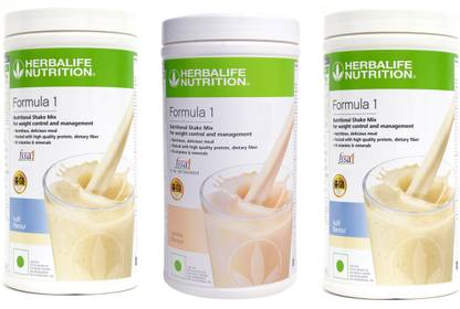 HERBALIFE Formula 1 Shake Kulfi + Vanilla + Kulfi Flavor Protein Shake