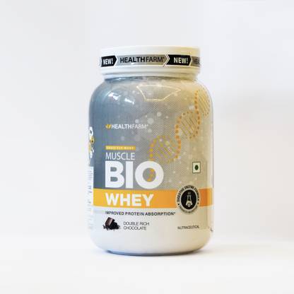HEALTHFARM Muscle Bio Whey|Grass Fed Protein| Improved Protien Absorption Whey Protein