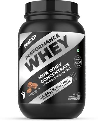 beatXP Whey Protein Powder with 24.34g protein, 5.34g BCAAs and 11.55g EAAs| Whey Protein