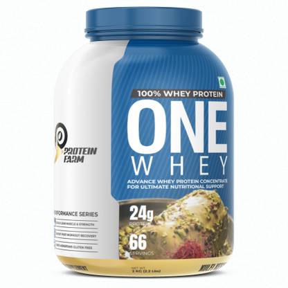 PROTEINFARM ONE WHEY Whey Protein (2 kg, KULFI KESAR) Whey Protein