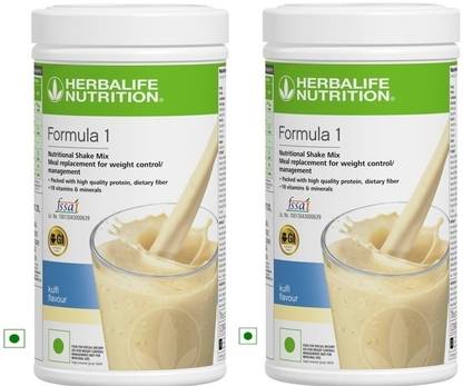 HERBALIFE Formula 1 Nutrition Kulfi Shake , Pack of 2 Protein Shake