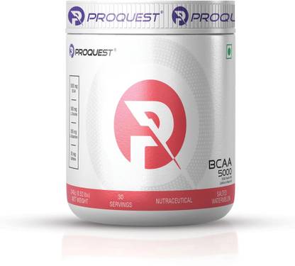 PROQUEST BCAA 5000, Intra Workout Supplement with 5g Vegan BCAAs for Muscle Recovery BCAA