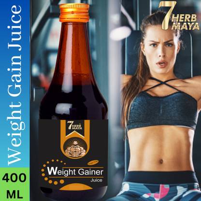 7Herbmaya Weight Gainer Juice/ Weight Gain Syrup/ Muscle Building Juice/ Mass Gainers Weight Gainers/Mass Gainers