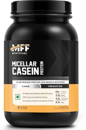 MyFitFuel MFF Micellar Casein Protein, 1 Kg Chocolate Silk Casein Protein