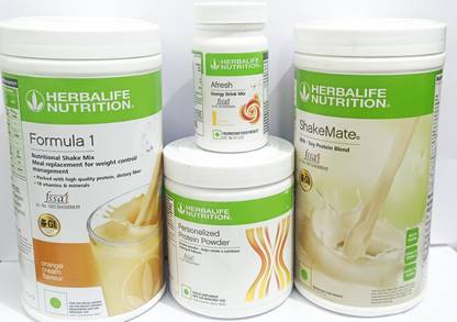 HERBALIFE Formula1 Orange 500g Shakemate 500g Protine Powder 200g Lemon Afresh 50g Protein Blends